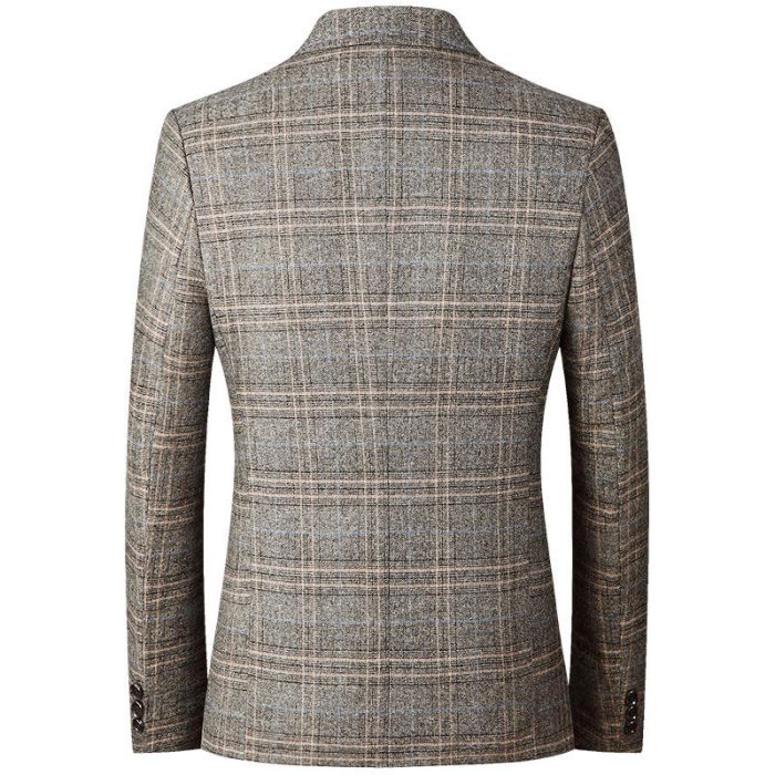 Single-Breasted Blazer Men's Clothing New Style Suit - Image 2