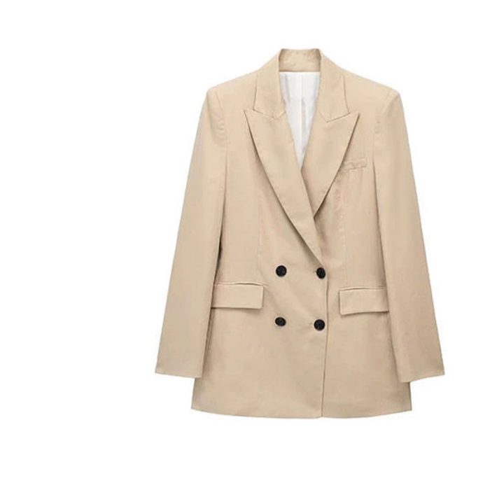 Double Breasted Vest Blazer Women