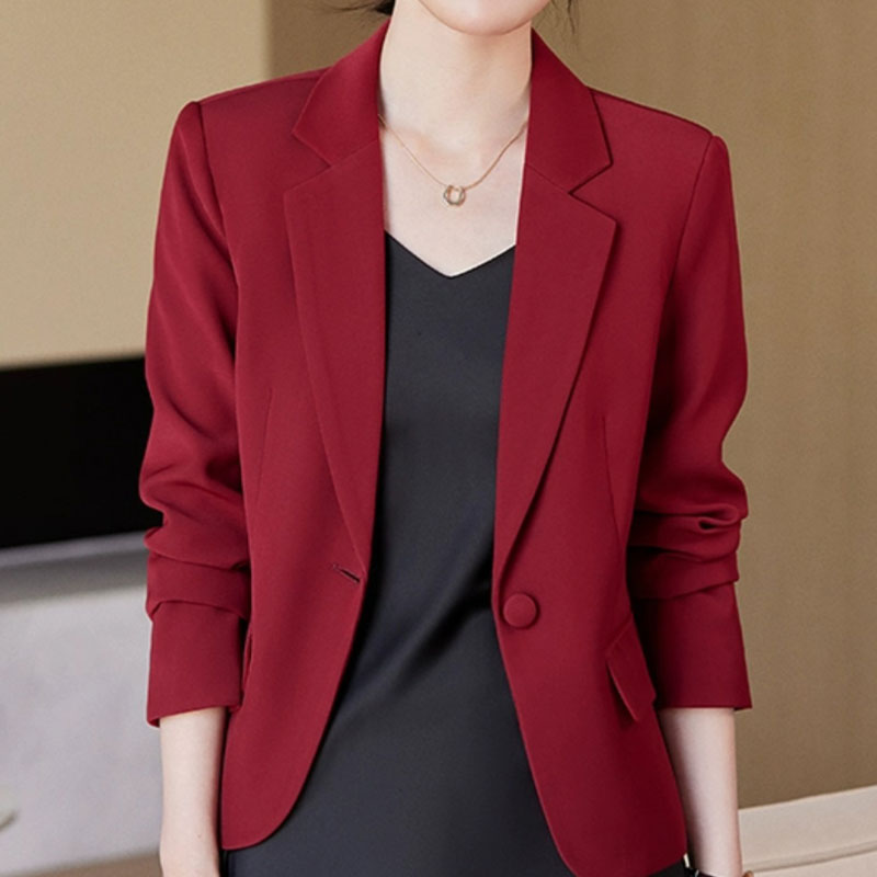 Red Striped Blazer Dress