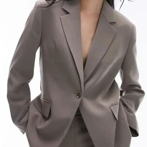 Women's Boxy Cropped Blazer​