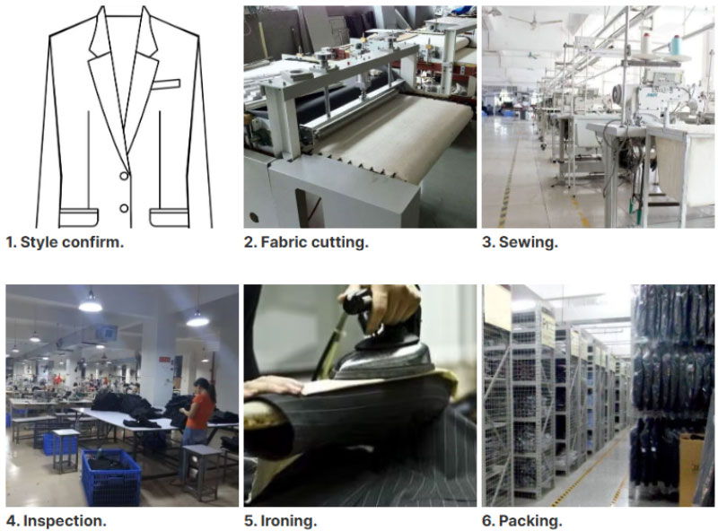 tail blazers dress production process