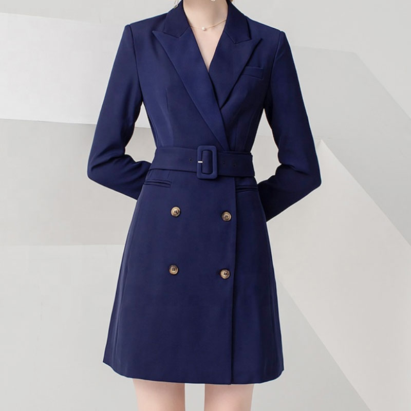 shop Long Blazer Dress 