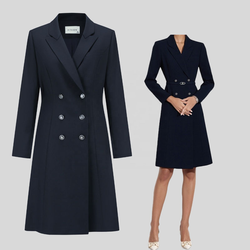 Black Blazer Dress Plus Size​