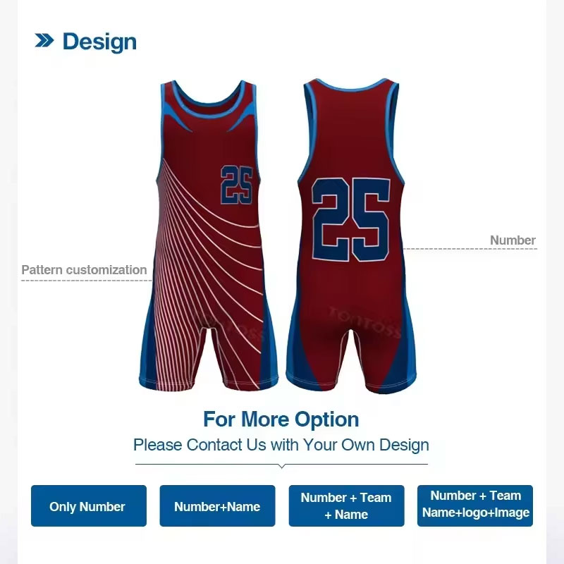 custom wrestling singlet wholesale