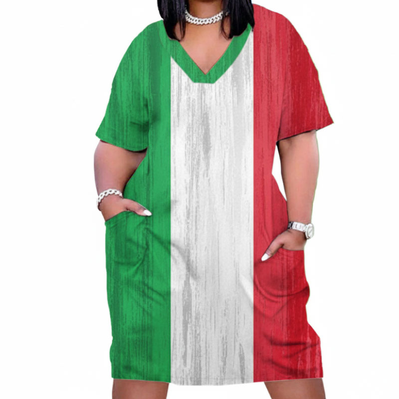 Yellow Blue Red Flag Clothing