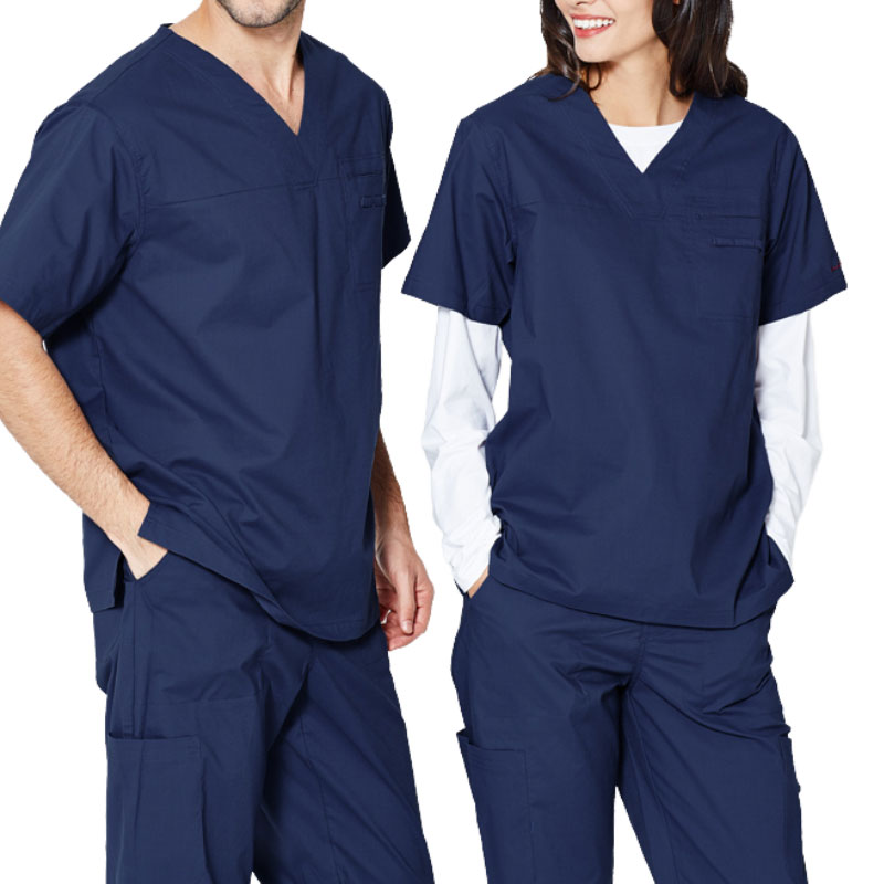 331 Navy Blue Scrub Uniforms