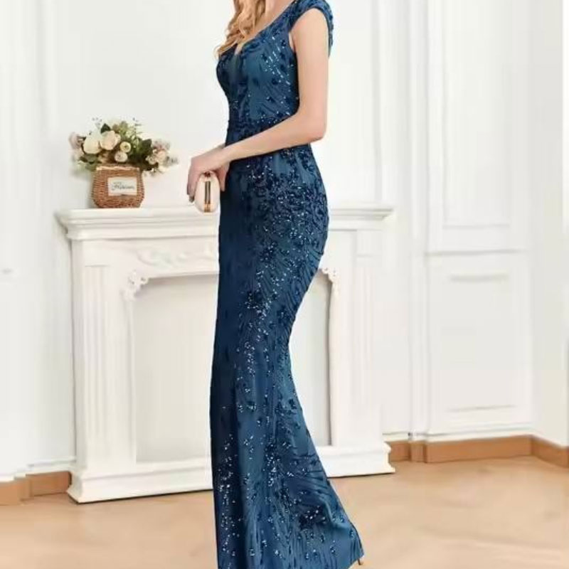 Teal Prom Dress