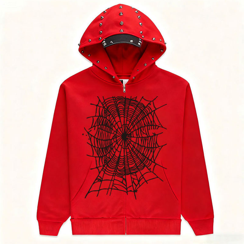 red spider hoodie