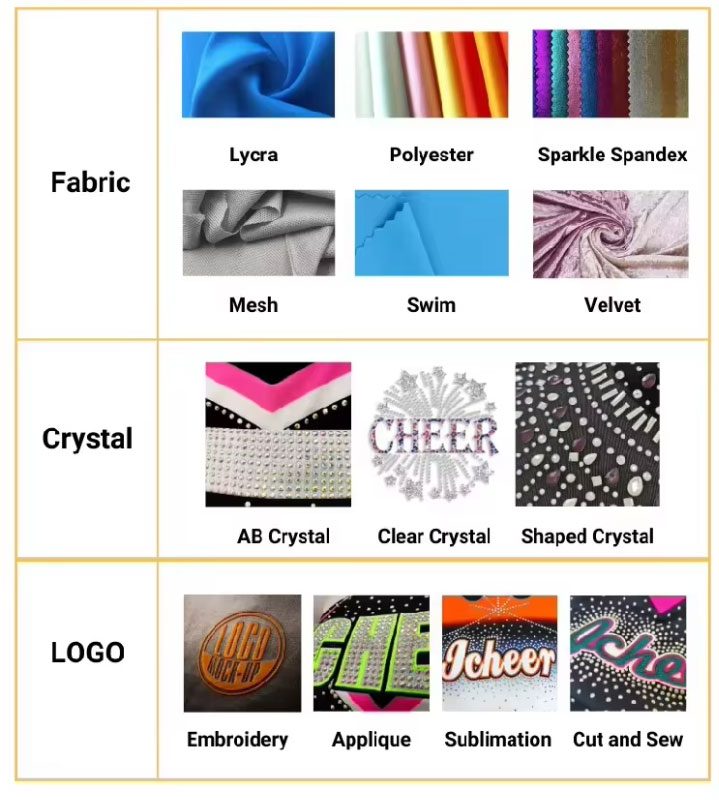 Majorette Uniforms Material