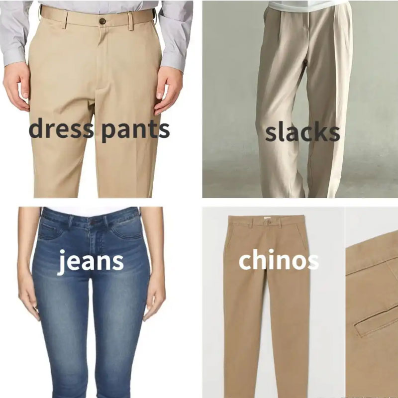 “ Trousers”&“pants” “ Trousers”&“pants”