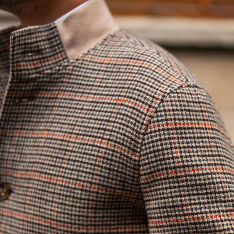 Houndstooth Jacket Men