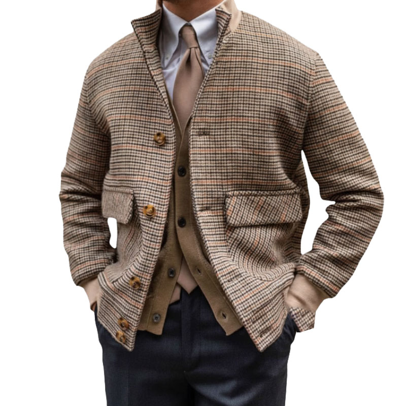 Men's Houndstooth Jacket
