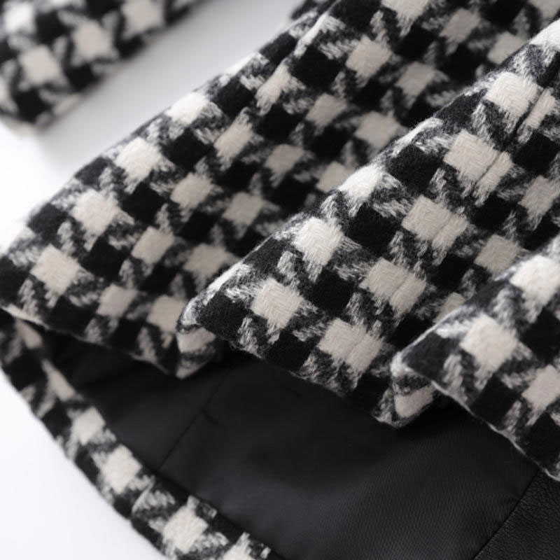 houndstooth jacket Women