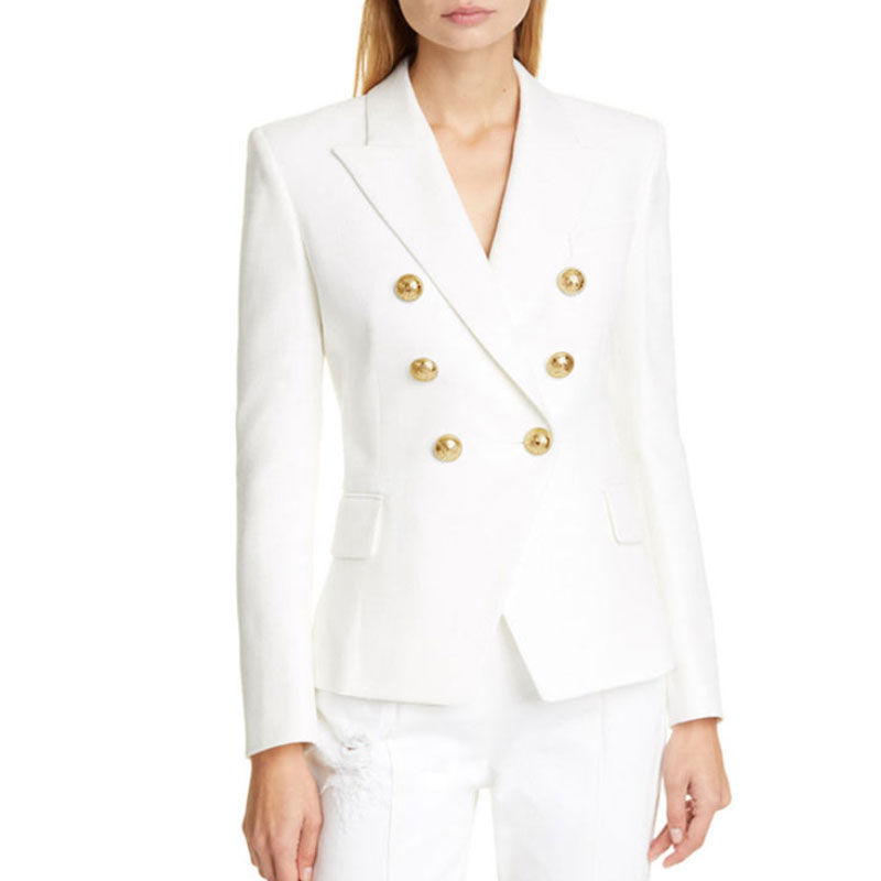 Plaid Blazer Women