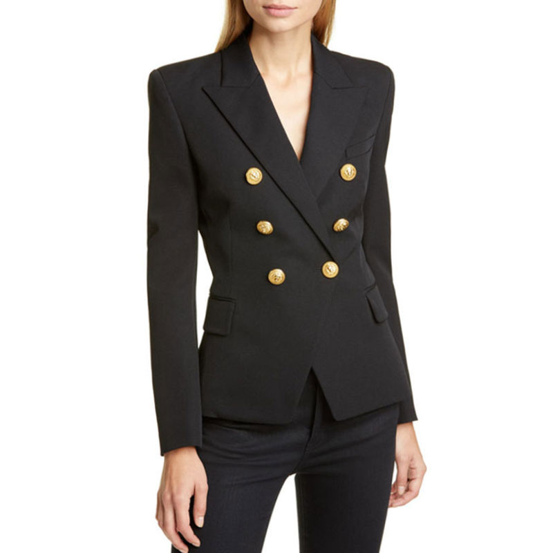 Plaid Blazer Women
