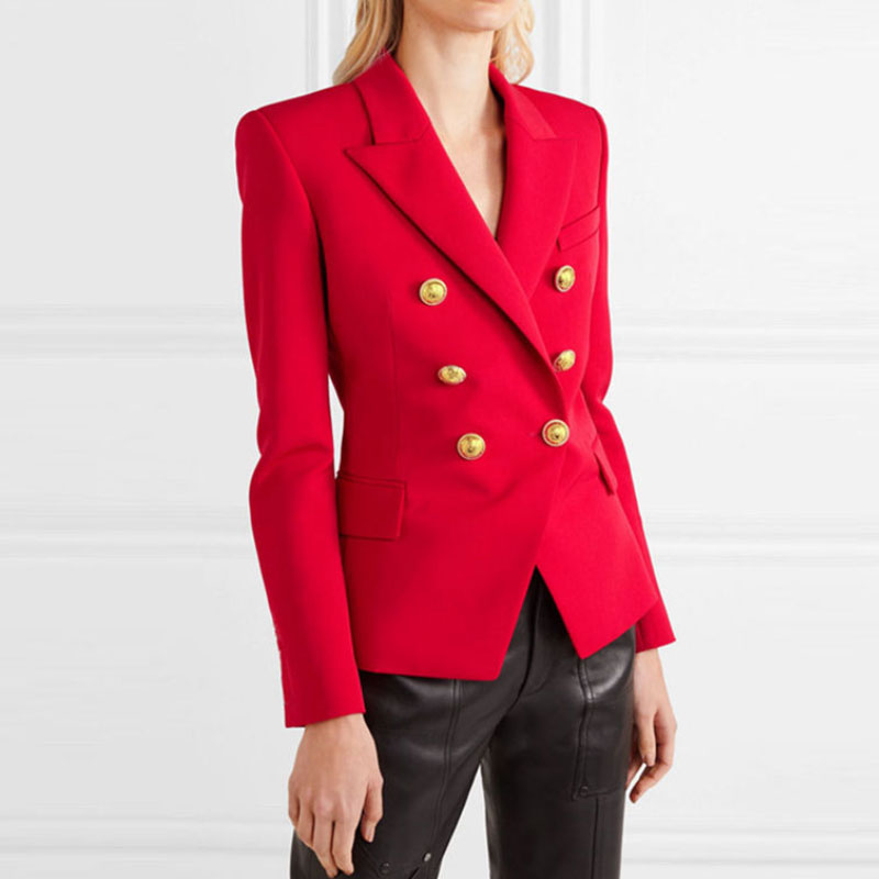 Plaid Blazer Womens