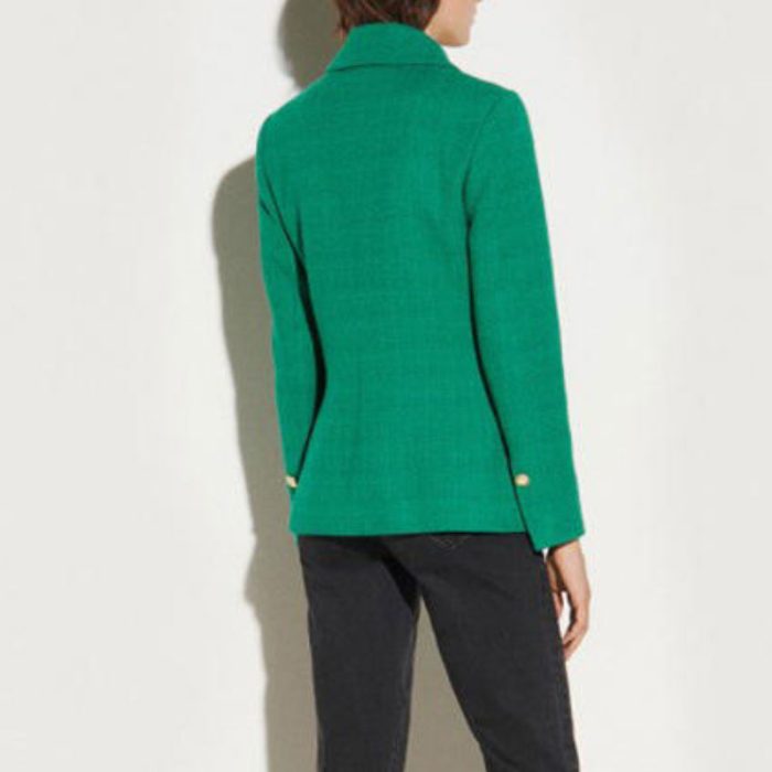 Green Plaid Blazer​ - Image 2