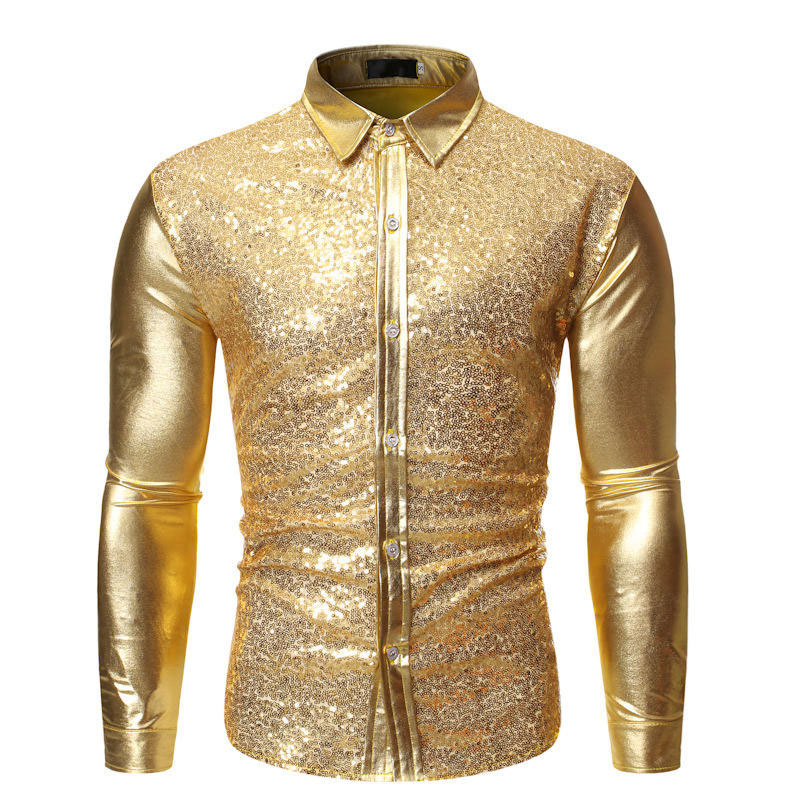 Gold Sequin Top 