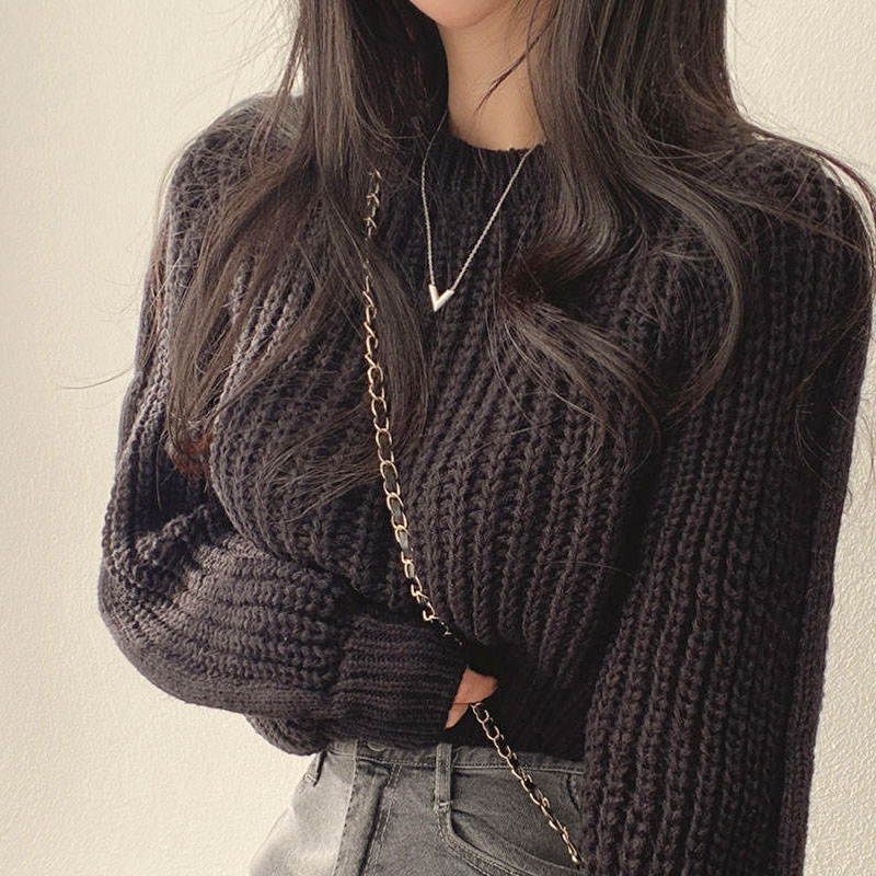 444 Womens Long Sleeve Knit Top
