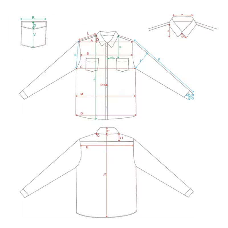 Sherpa Lined Flannel Jacket For Men
