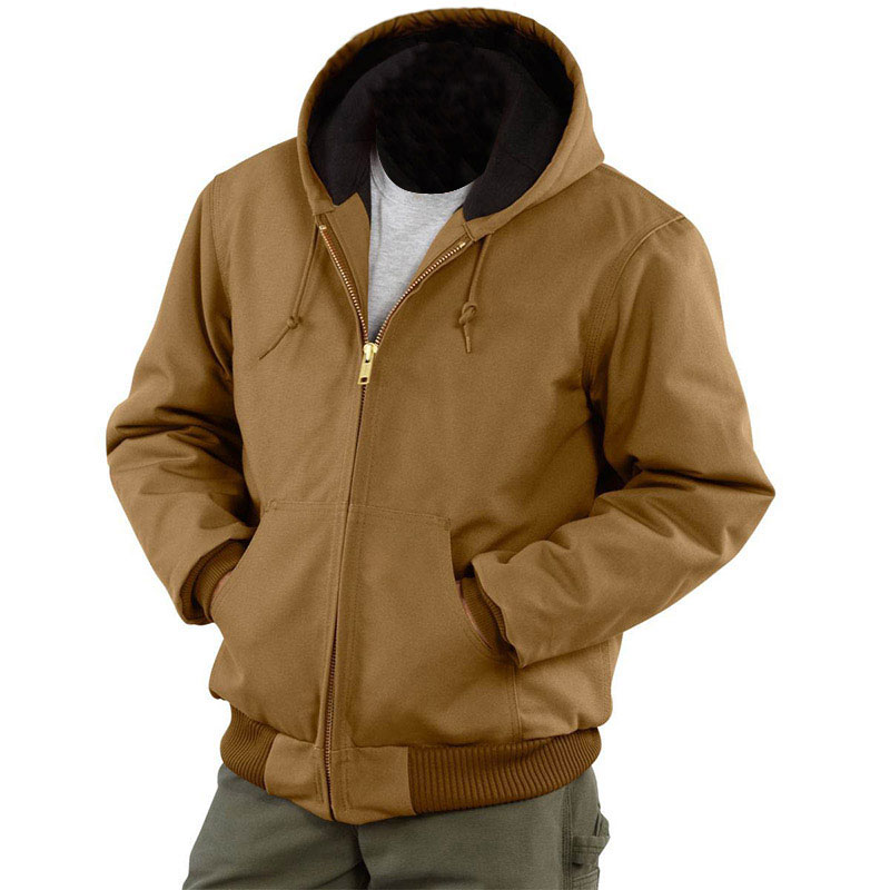 Flannel Jacket With Hood​