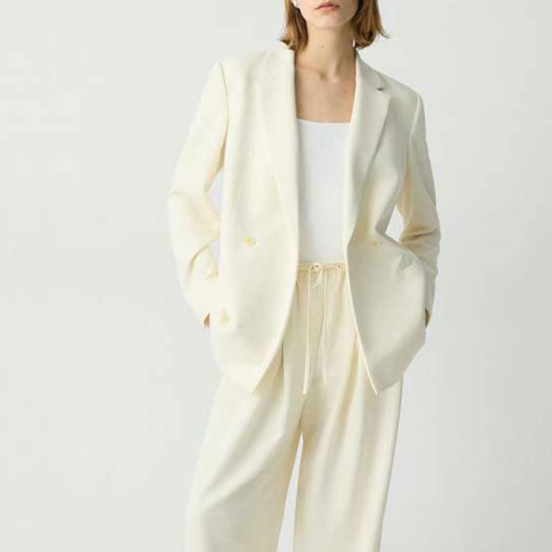 White Blazer Dress