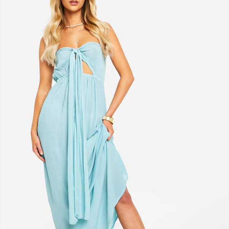 Joy Ponytail Evening Dress