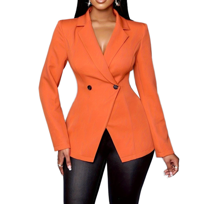 Shop Red Striped Blazer