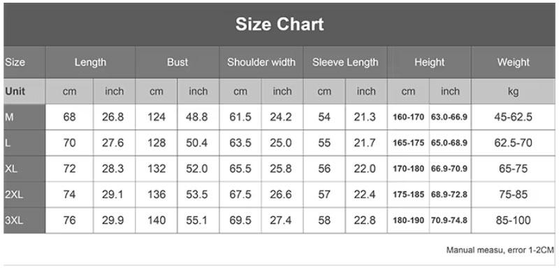 x-027 Yankees Varsity Jacket Size Chart