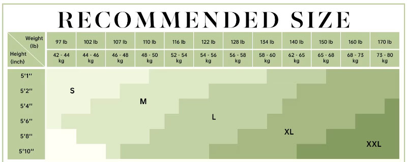 x-038 And Maroon Dress Size Chart