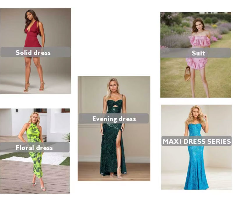x-041 Joy Ponytail Evening Dresses
