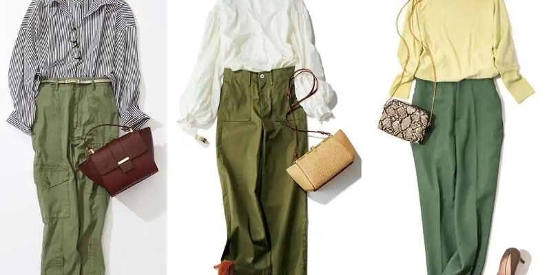 What Colour Shirt Goes With Green Pants