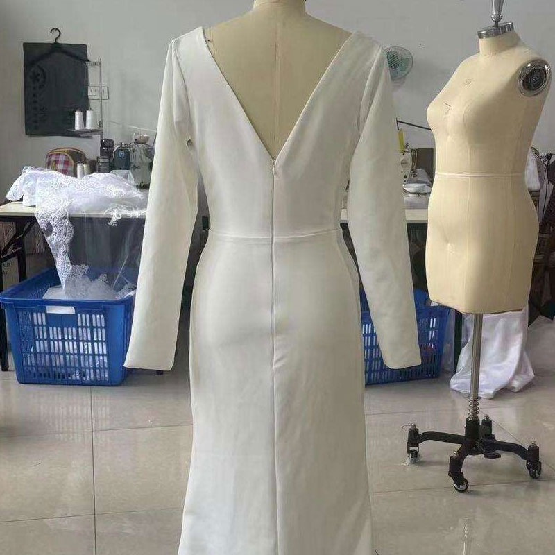 White Satin Skirt Women