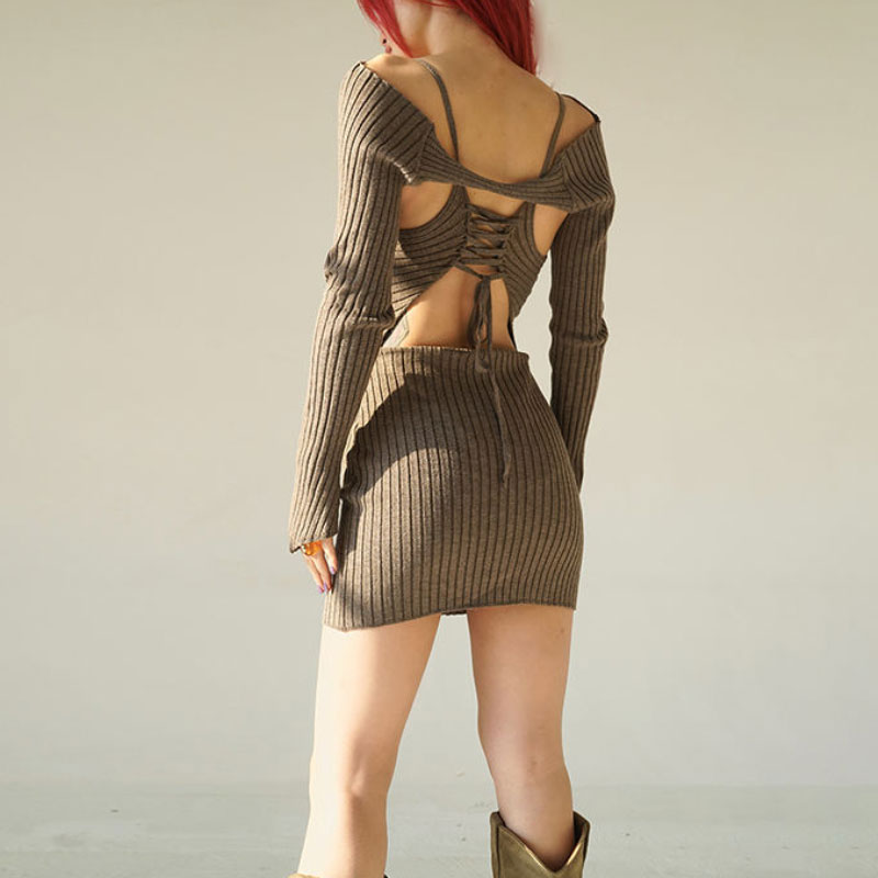 Full Sleeve Bodycon Dress