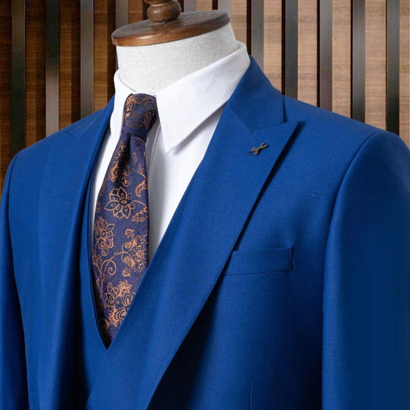 Blue Colour Suit For Mens