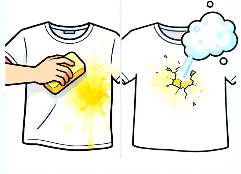 How to Remove Sweat Stains from Shirts