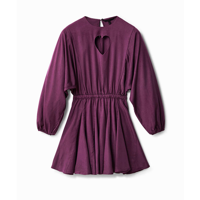 Heart Cutout Dress Details