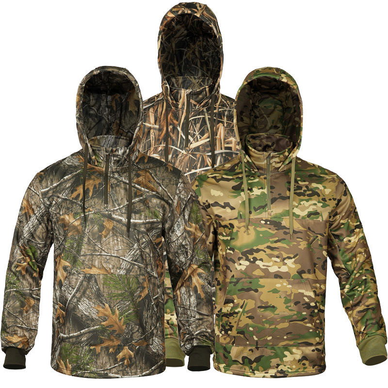 Camouflage Fleece Clothing