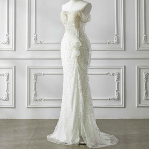 Hailey Bieber Wedding Dress