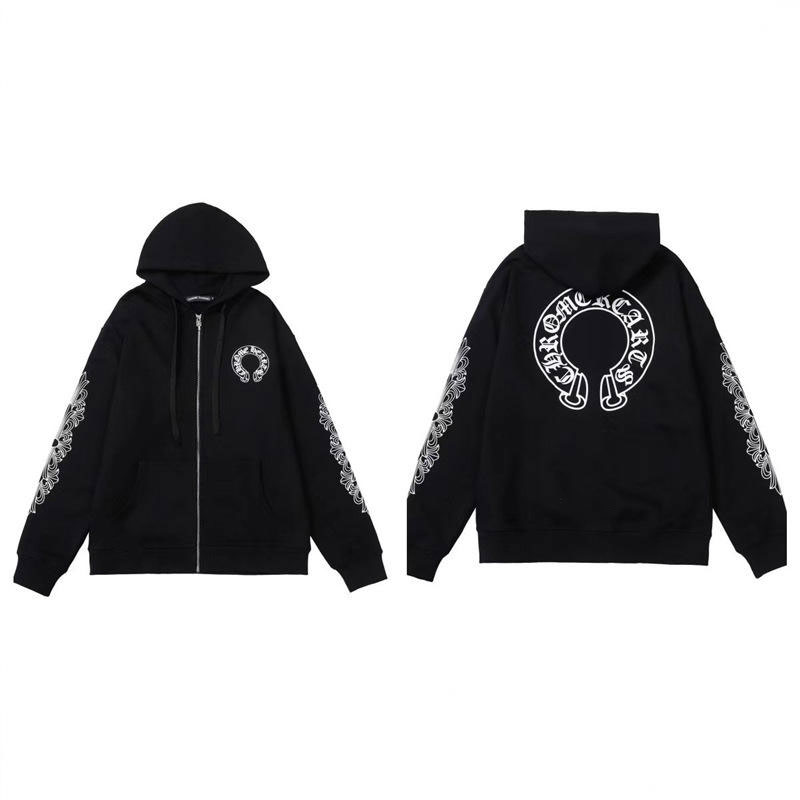 Chrome Hearts Zip Up Hoodie