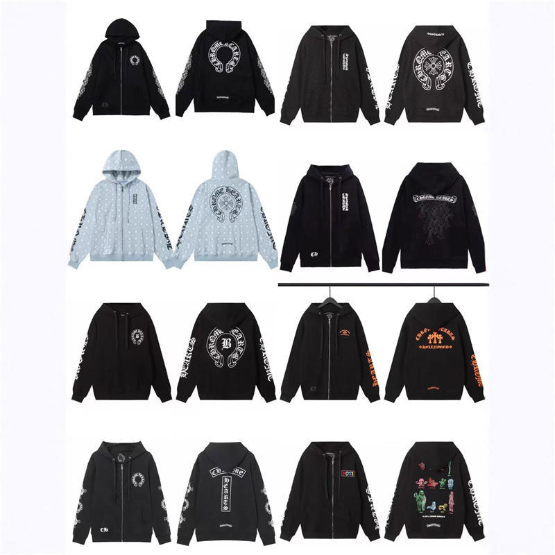 Chrome Hearts Zip Up Hoodies