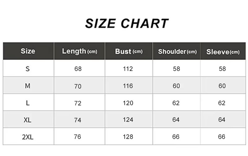 x-003 Hoodie Ski Mask Size Chart