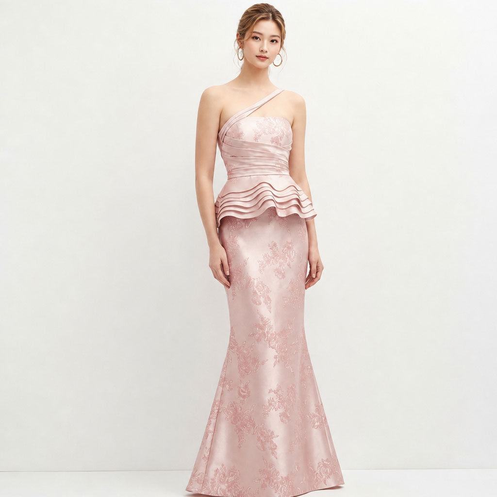 Metal 585 Gold Wedding Dress