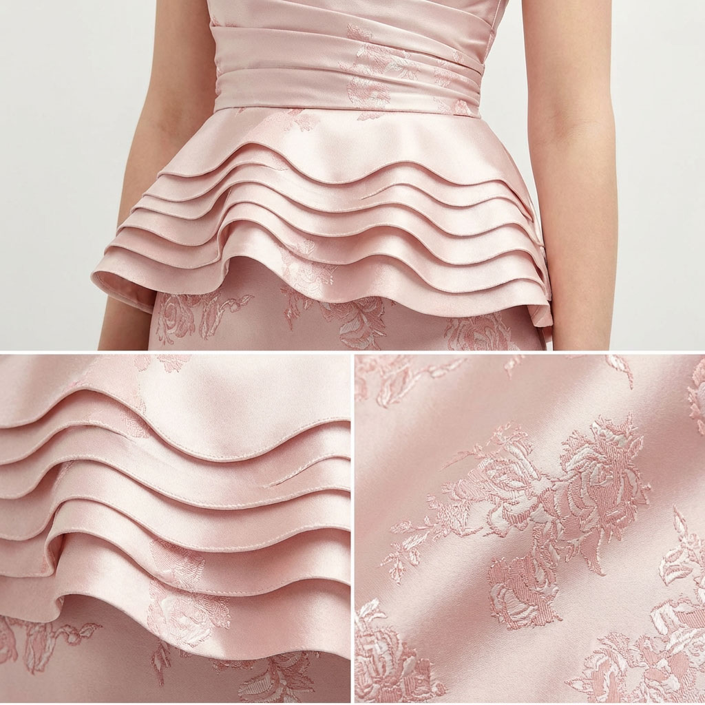 Metal 585 Gold Wedding Dress Details